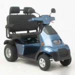 Blue Afiscooter S4 Dual Seat with Golf Tire