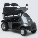 Grey Afiscooter S4 Dual Seat with Golf Tire