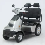 Side View of Silver Afiscooter S4 Dual Seat