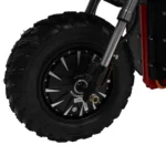 Boomerbeast 2D electric scooter with thick off-road tire.