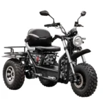 Black camo Daymak Boomerbeast 2D with rugged all-terrain tires.