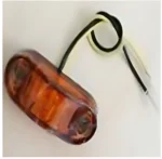 Rear LED Orange 12V-E Assy Replacement Part for Afiscooter Afikim C (C3 & C4)