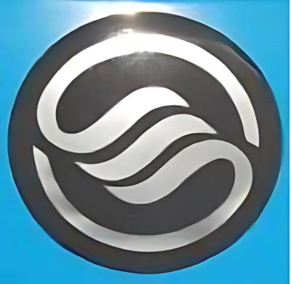 Sticker Logo w/o Name Replacement Part for Afiscooter Afikim C (C3 & C4)