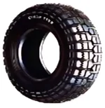 Tire 4.10/3.5-6 Black Replacement Part for Afiscooter Afikim C (C3 & C4)