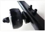 Rear Castor Mount Bracket Set with Fittings Replacement Part for eFOLDI Lite