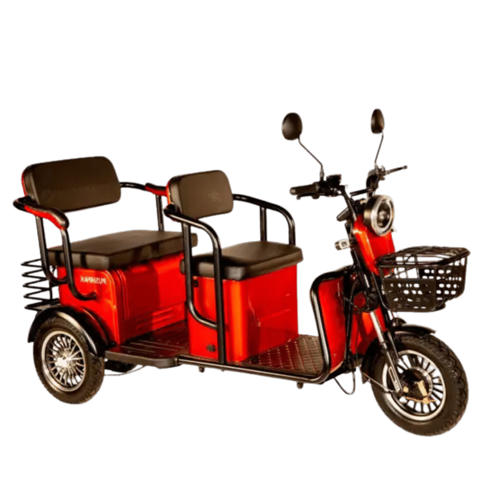 Pushpak 4000 Three-Passenger Fast Mobility Scooter