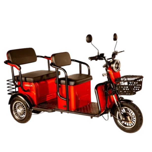 Pushpak 4000 Three-Passenger Fast <a class="wpil_keyword_link" href="https://heavydutymobility.com/mobility-scooters/" title="Mobility Scooter" data-wpil-keyword-link="linked" data-wpil-replace="">Mobility Scooter</a>