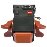 Pony Express 1040-E motorized cart operator control panel showing switches key slot and horn button