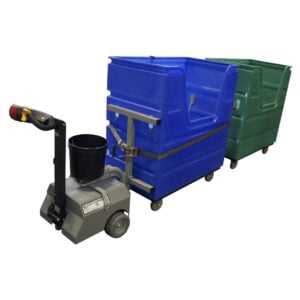 Pony Express 1065-LS Linen and Laundry Medium Capacity Electric Powered Tugger for Loads up to 5000 lbs