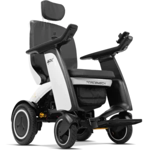 White Forcemech ARK Travel-Ready Portable Electric Wheelchair