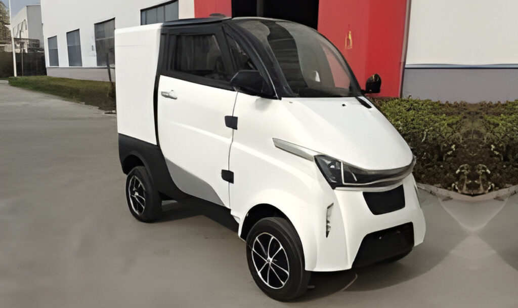 Green Transporter Electric Delivery Cargo Mini Truck