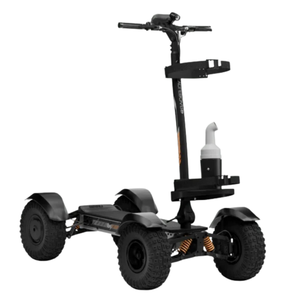 CycleBoard X-Quad 3000 4-Wheel Electric Golf Caddy Scooter