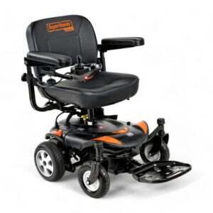 SuperHandy GoRide CRZ Portable Power Wheelchair with Swivel Seat