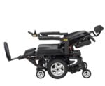 Merits Avid Velocity P325 with power recline opened toward 150 degrees