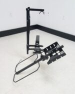 Tilt N Tote Model 001 with the saddle tilted down for roll on loading