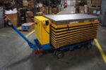 EK Tech custom motorized cart in service at Bay Area Rapid Transit
