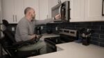 Axcel Narrow maneuvering in a narrow kitchen