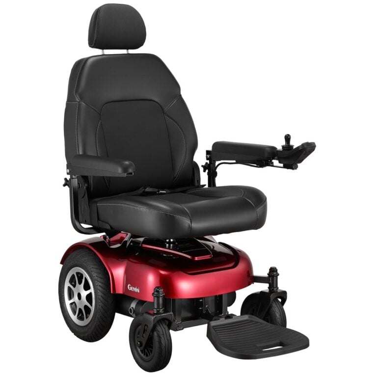 2026 Merits Gemini P301 Power Wheelchair front right view