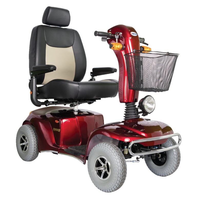 2026 Merits Pioneer 10 S341 Mobility Scooter front angle view