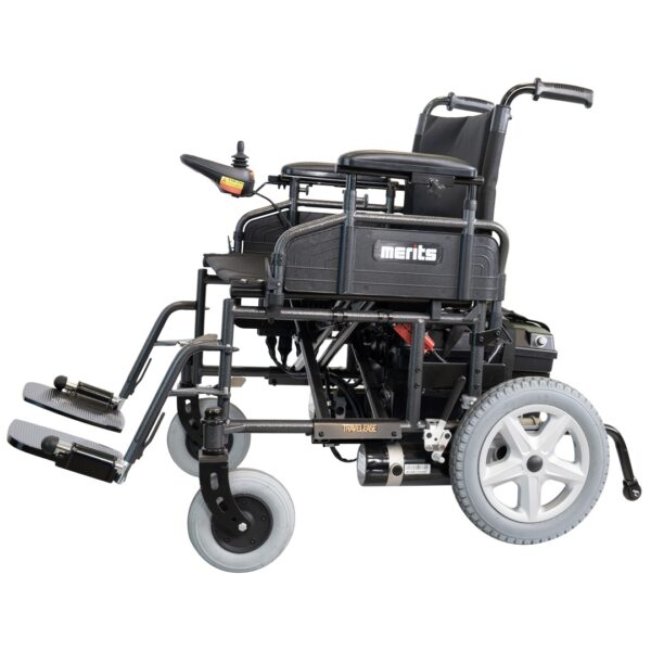 Merits Travel Ease P181 a Folding Bariatric Electric Wheelchair