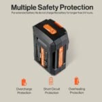 SuperHandy 48V 2Ah Battery with Charger , Fast Charging, Impact-Resistant Case – Compatible with Mobility Scooters, Augers, and More view 6
