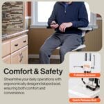 SuperHandy GoRise FS - Electric Floor to Standing Lift Assistant - 500Lbs Weight Limit view 6
