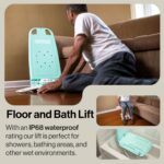 SuperHandy GoRise LT Portable Floor Lift and Bath Lift - 330 LBS Capacity, IP68 Waterproof view 2
