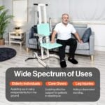 SuperHandy GoRise TX Patient Transfer Lift 500 lb Capacity, Portable Floor-to-Stand with Ergonomic Support view 8