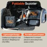 SuperHandy Passport Plus Mobility Scooter - 48V 2Ah Battery, 330Lb Max Weight view 4