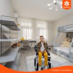 Bangeran Phoenix Ultra Lightweight Folding Power Wheelchair in everyday use