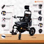 Bangeran Thunderbolt Auto Recline Folding Power Wheelchair feature overview