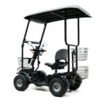 Cheetah Ninja canopy version mobility scooter rear angle view