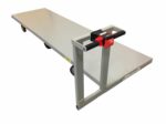 EK Tech custom motorized platform cart built with a long deck