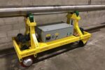 EK Tech jackscrew equipped motorized transfer cart