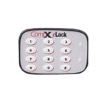 Electronic keypad lock option on an EK Tech motorized medical cart