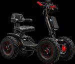 EZRaider Access 4 wheel drive scooter with high back suspension seat