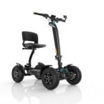 MIA FOUR X2 with the optional seat fitted, front three quarter view