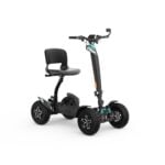 MIA FOUR X2 with the optional seat fitted, rear three quarter view