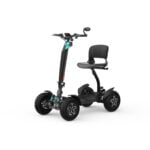 MIA FOUR X2 with the optional seat fitted, front view from the handlebar side