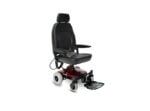 Shoprider Jimmie portable power chair seen from the front right