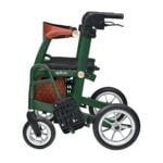 Uplivin Gavo in rollator mode with footrests folded, side view