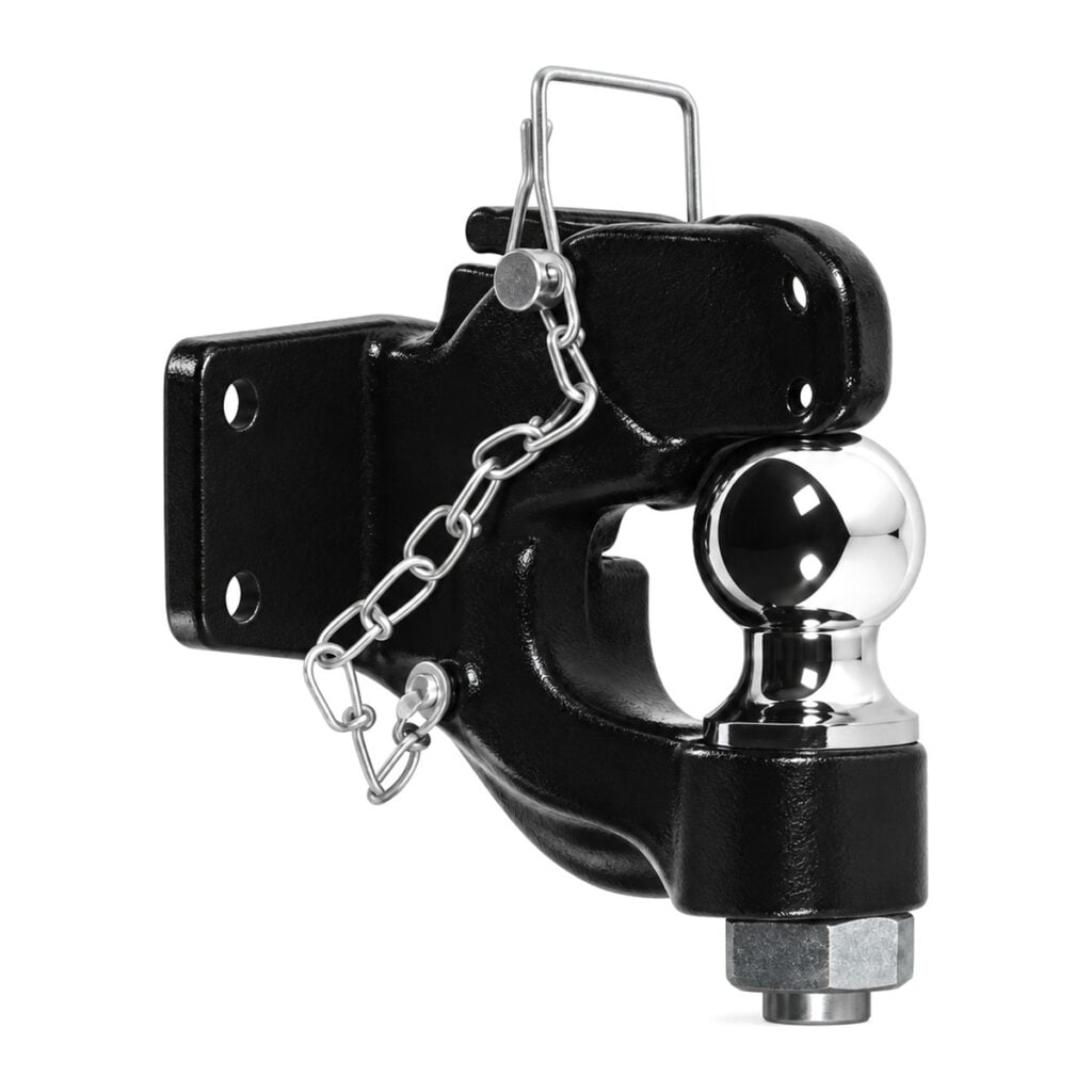 Pony Express pintle hook with 2 inch chrome ball hitch 0244-300-02