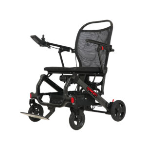 Porto Mobility Ranger Dorsia Caregiver Folding Power Wheelchair