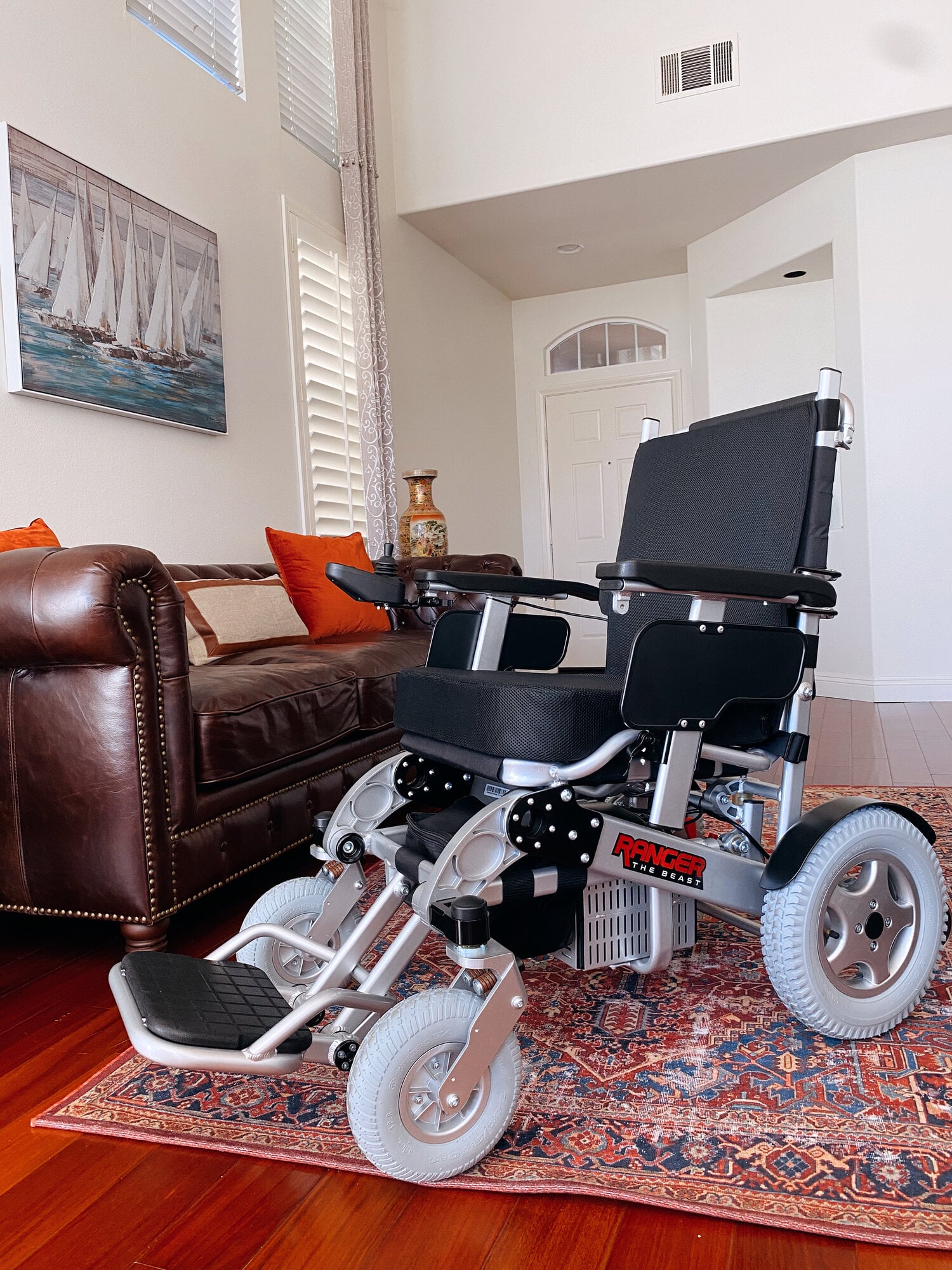 Porto Mobility Ranger The Beast Heavy Duty Folding Power Wheelchair